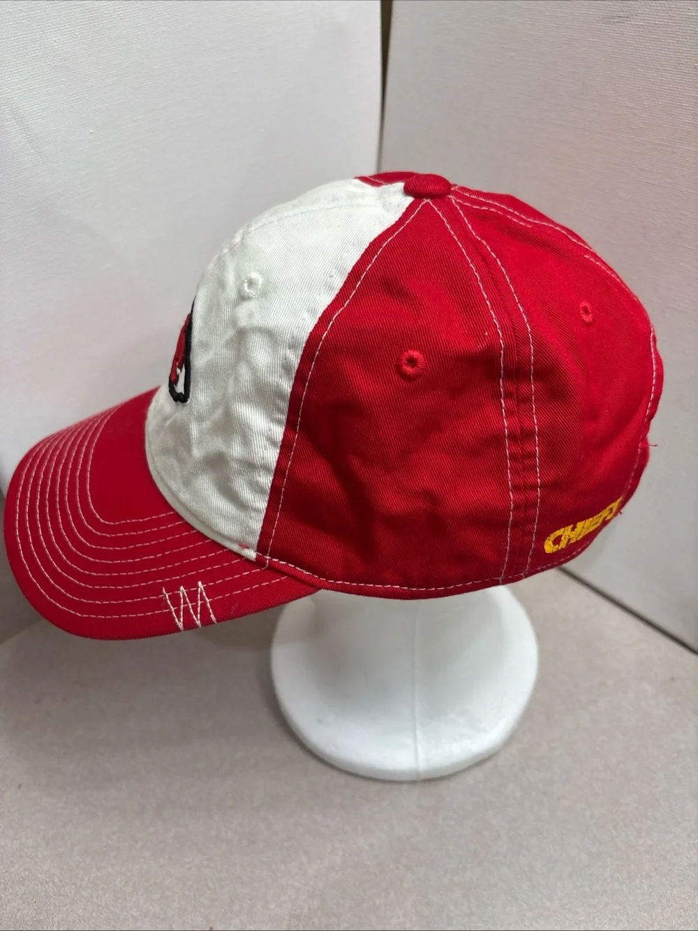 Kansas City Chiefs Dad Hat Baseball Cap Youth NFL Team Apparel Strapback